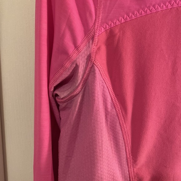 Pink Lululemon size 6 half zip pullover - Picture 4 of 8